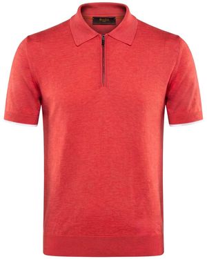 Moorer Polo Shirts - Red