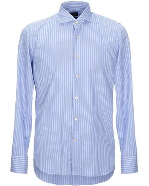 Alessandro Gherardi Sky Shirt Cotton - Blue