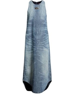 DIESEL Maxi Dress Cotton - Blue