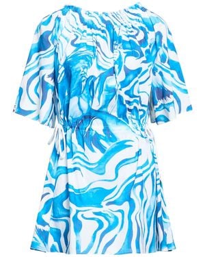 Alberta Ferretti Athleisure Top Cotton - Blue