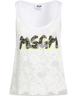 MSGM Tops - White