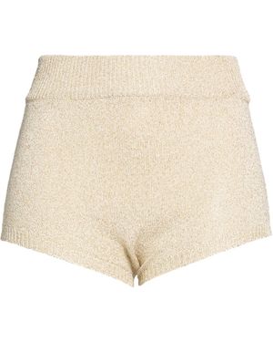Kontatto Shorts & Bermuda Shorts Viscose, Polyester - Natural