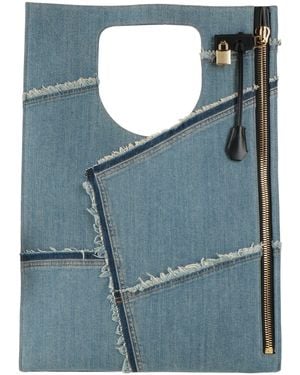 Tom Ford Borsa A Mano - Blu
