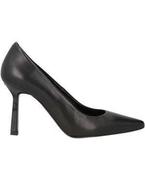 HUGO Court Shoes Leather - Black