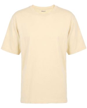 AURALEE T-Shirt Cotton - Natural