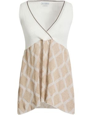 Ballantyne Ivory Top Cotton, Polyamide, Polyester, Viscose, Metallic Polyester - Natural