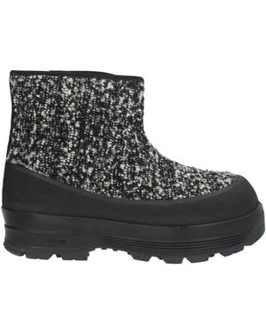 Diemme Badia Shearling Ankle Boots Textile Fibres, Rubber, Leather - Black