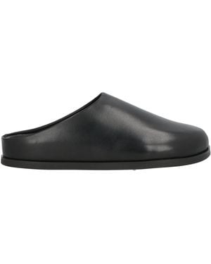 Mansur Gavriel Mules & Clogs - Black