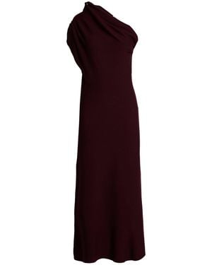 KHAITE Maxi Dress Wool, Polyamide, Polyurethane - Purple