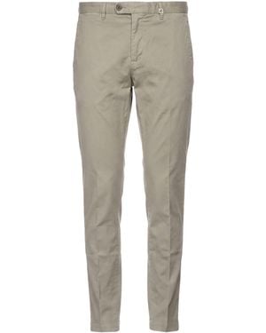 Myths Military Trousers Cotton, Silk, Elastane - Grey