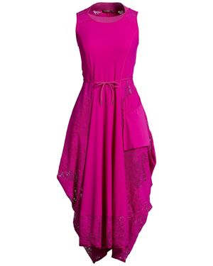 High Midi Dress - Pink