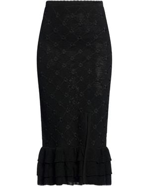 Sandro Midi Skirts - Black