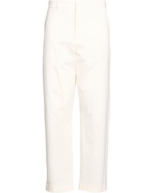 Dior Cream Pants Cotton, Elastane - White