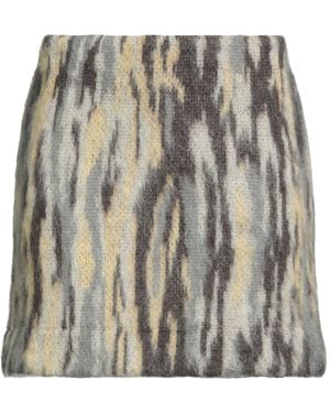 Roberto Collina Mini Skirt Mohair Wool, Nylon, Wool - Multicolour