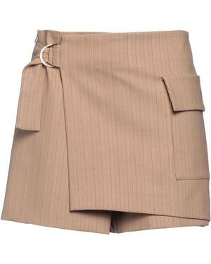 Maje Sand Shorts & Bermuda Shorts Wool, Polyester, Elastane - Natural