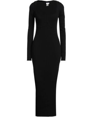 Patou Vestito Lungo - Nero