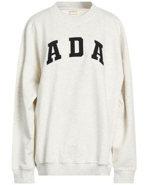 ADANOLA Sweatshirt Organic Cotton - White