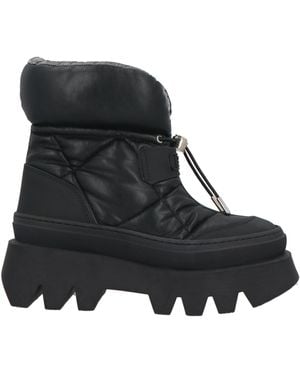 Loriblu Ankle Boots Textile Fibres - Black