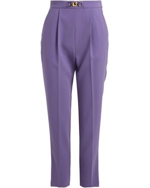 Elisabetta Franchi Hose - Lila