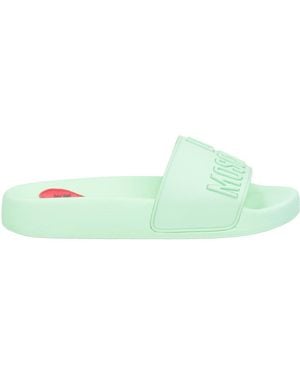 Moschino Sandals Rubber - Green