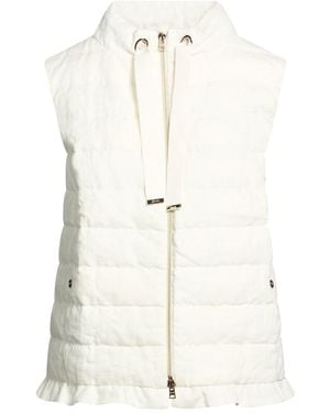 Herno Vest Linen - White