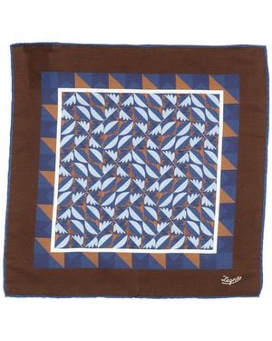 ZEGNA Ties & Bow Ties Cotton, Silk - Blue