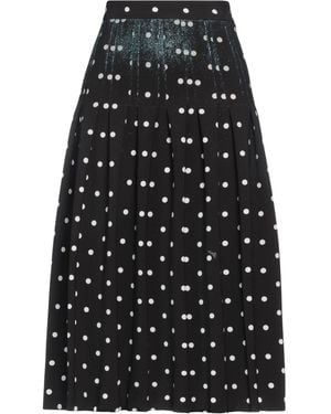 Vivetta Midi Skirt Polyester, Elastane - Black