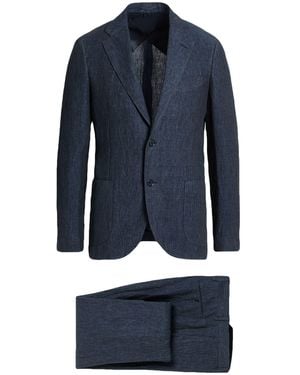 Lardini Suit Linen - Blue