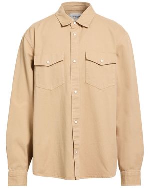 Carhartt Shirt Cotton - Natural