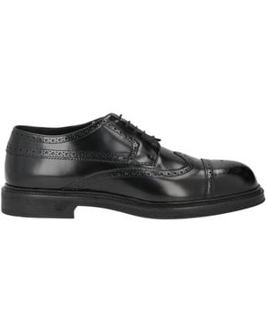 Emporio Armani Lace-Up Shoes - Black