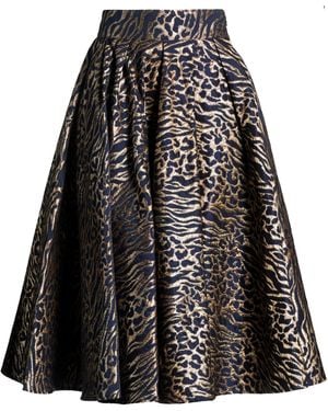Stella Jean Midi Skirts - Black