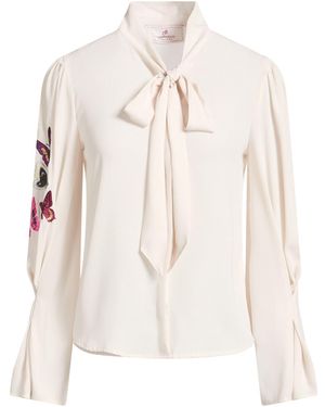 Compagnia Italiana Ivory Shirt Polyester - Natural