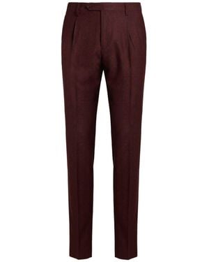 Berwich Pants Virgin Wool - Red