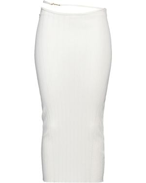 Jacquemus Midi Skirt - White