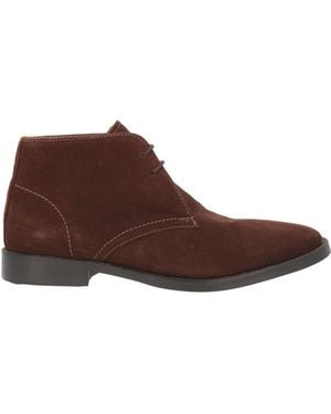 Hackett Botines De Caña Alta - Marrón