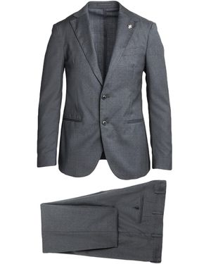 Lubiam Suit Virgin Wool - Blue