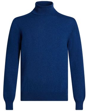 Gran Sasso Turtleneck Cashmere - Blue
