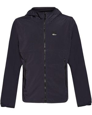 Jack Wolfskin Midnight Jacket Polyester - Blue