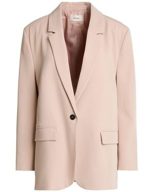 ViCOLO Blazer Polyester, Viscose, Elastane - Natural