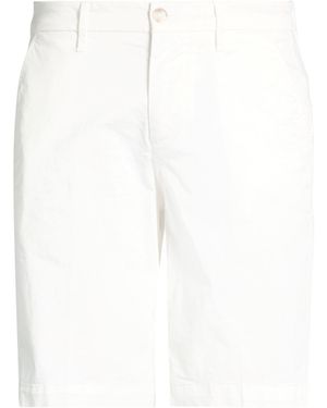 RE_HASH Shorts & Bermuda Shorts Cotton, Elastane - White