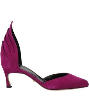 Sergio Rossi Pumps Leather - Purple