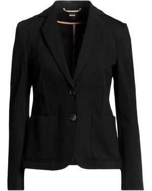 BOSS Blazer Viscose, Polyamide, Elastane - Black