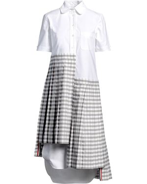Thom Browne Vestito Midi - Bianco