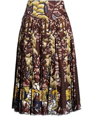 Dior Midi Skirt - Brown
