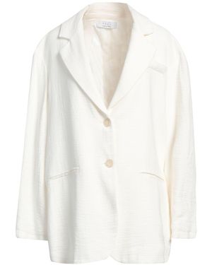 Kaos Ivory Blazer Viscose, Linen, Cotton - White