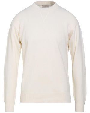 Altea Ivory Sweater Virgin Wool, Cashmere - White