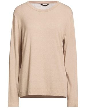 Windsor. T-Shirt Lyocell, Wool, Elastane - Natural