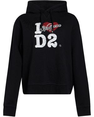 DSquared² Sweatshirt Cotton - Black