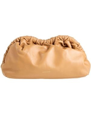 Mansur Gavriel Camel Handbag Leather - Natural