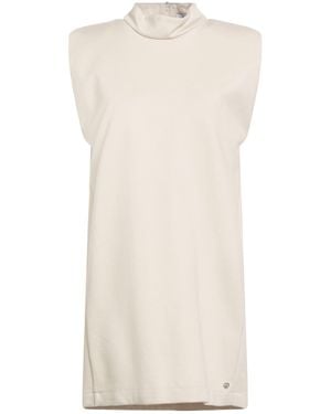 Please Mini Dress Viscose, Polyamide, Elastane - White